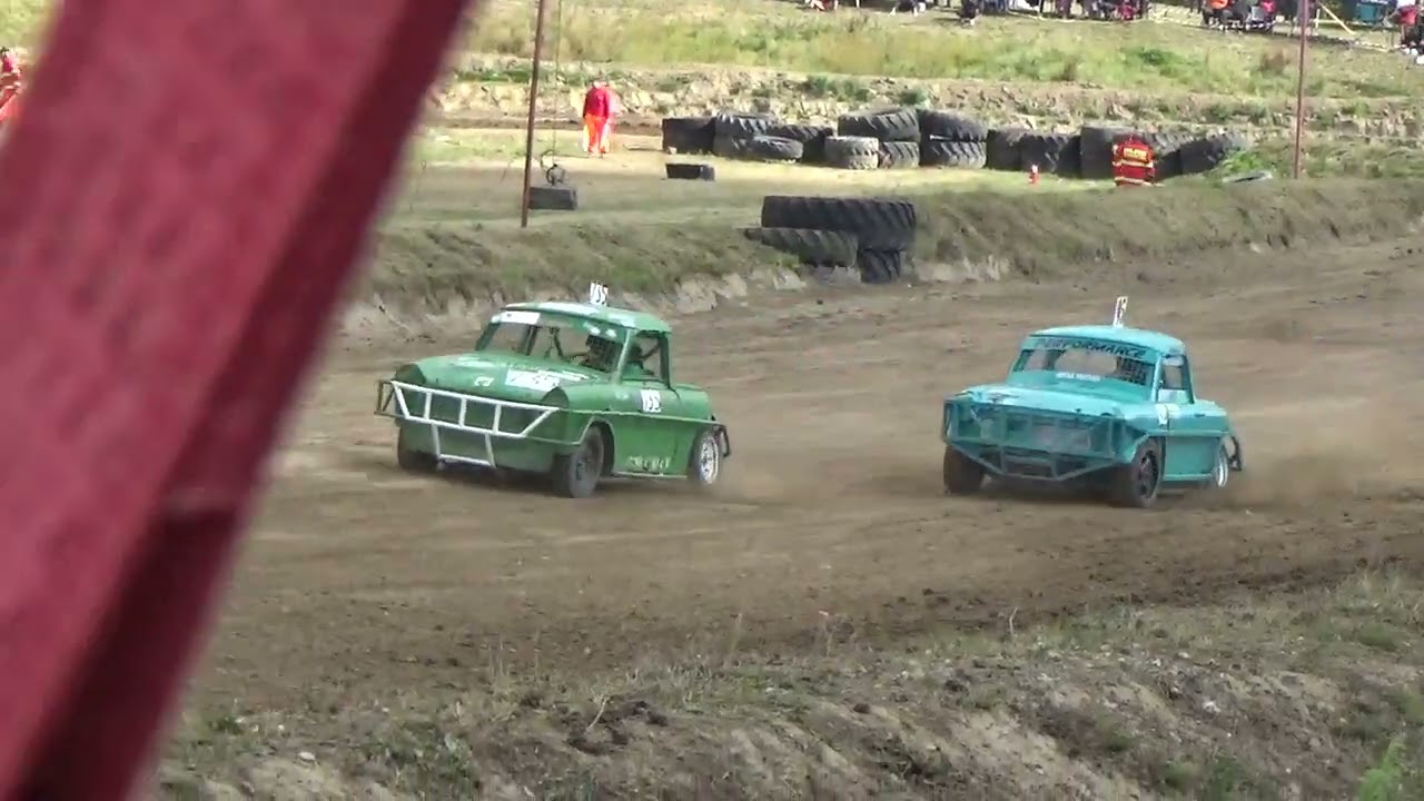 Trabant Tuning 1. Durchgang 1. Lauf - Stock Car Grimmen September 2024