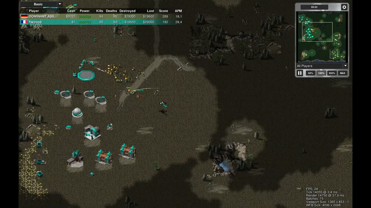 RedAlert Renaissance VS fiwo