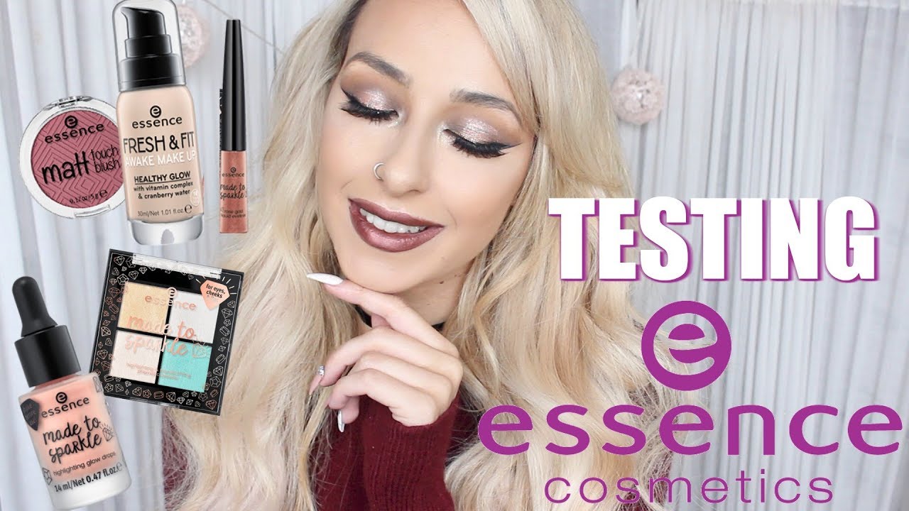 TESTING ESSENCE MAKEUP / FULL FACE FIRST IMPRESSIONS | DramaticMAC