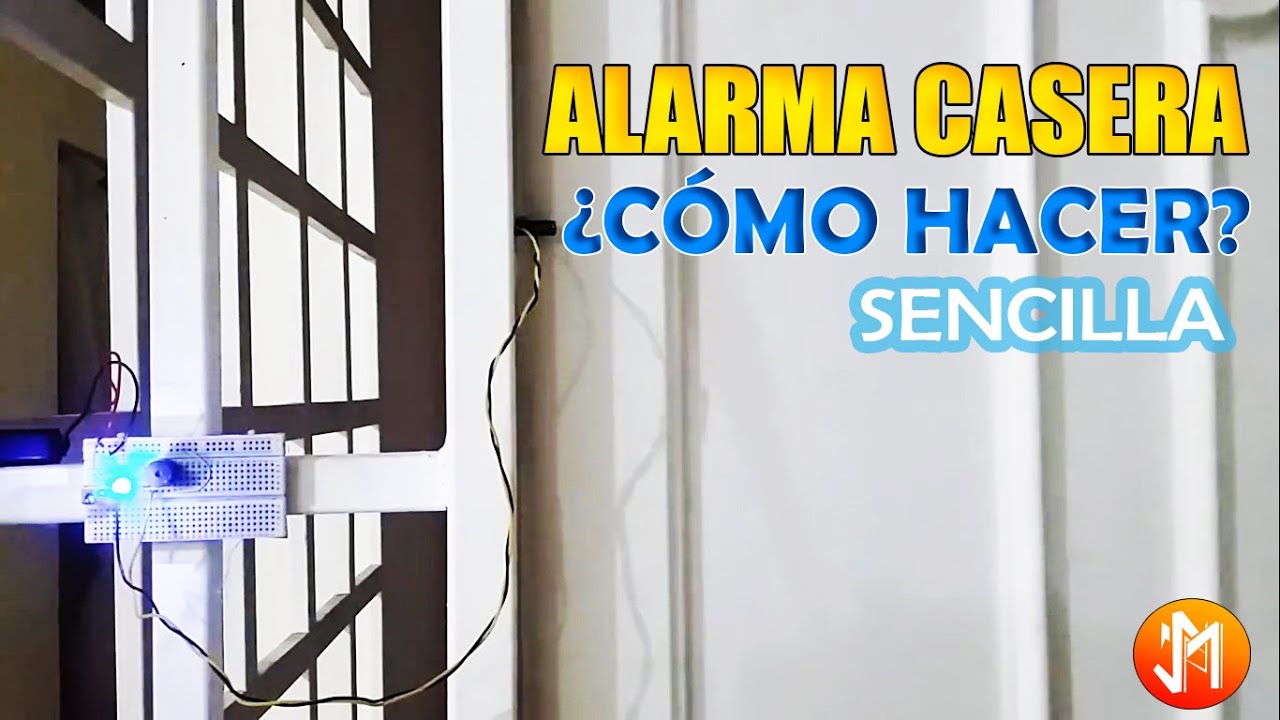 Como hacer una ALARMA CASERA ANTIRROBO para puerta 📣 FÁCIL y BARATO | Circuito Electrónico