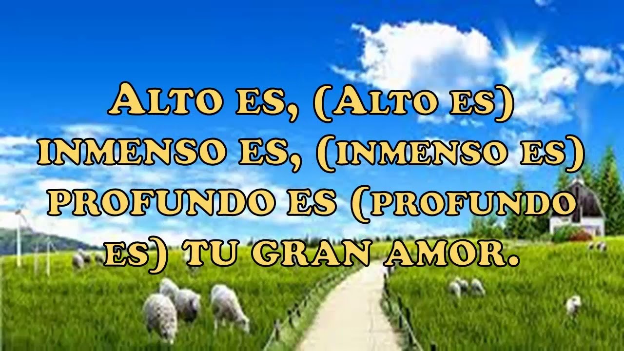 CG-294. Cuan profundo es Tu Amor (Pista+Letras=Karaoke)