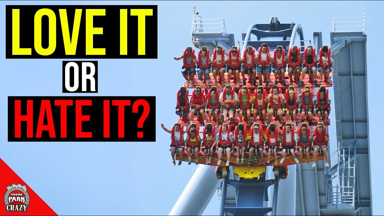Самые спорные американские горки &mdash; B&M Dive Coaster