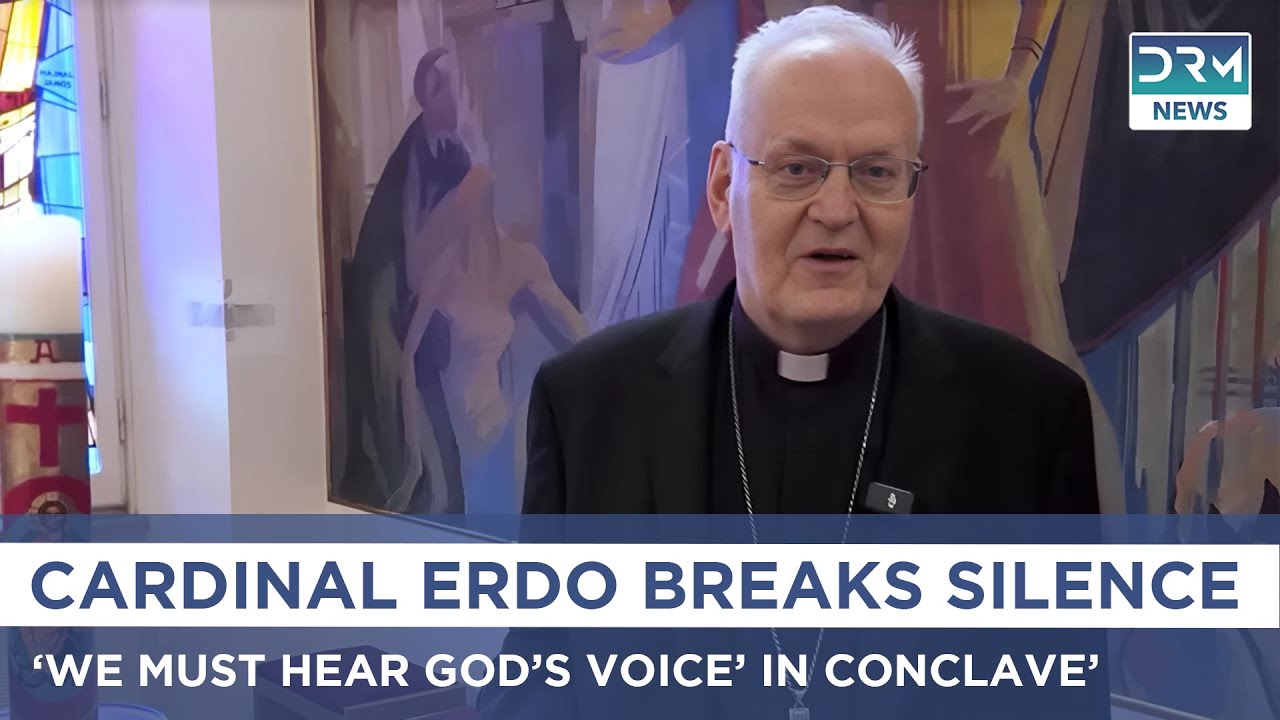Papal Contender Cardinal Erdő Delivers Powerful Pre-Conclave Message | DRM News | AK1B
