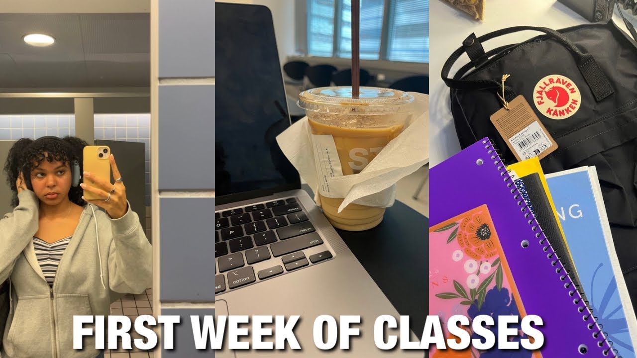 First week of school grwm + vlog
