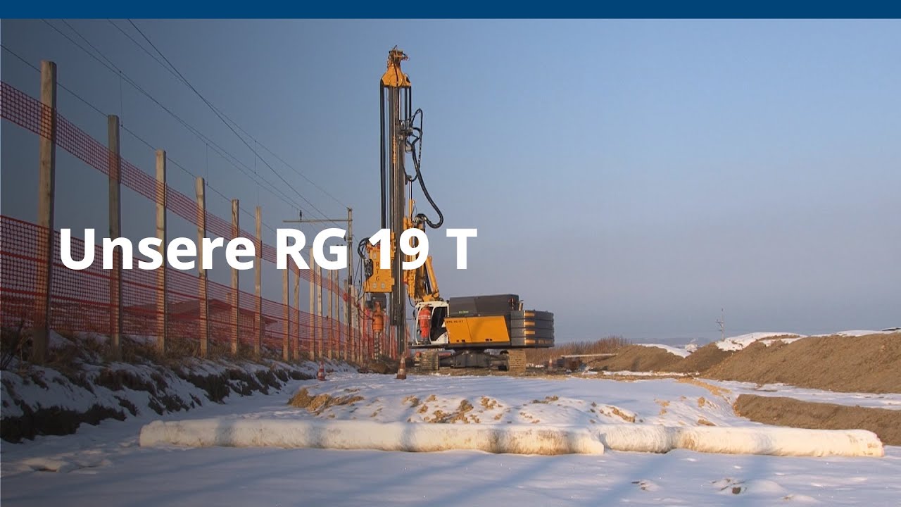 RTG Rammtechnik GmbH – RG 19 T beim Kundeneinsatz