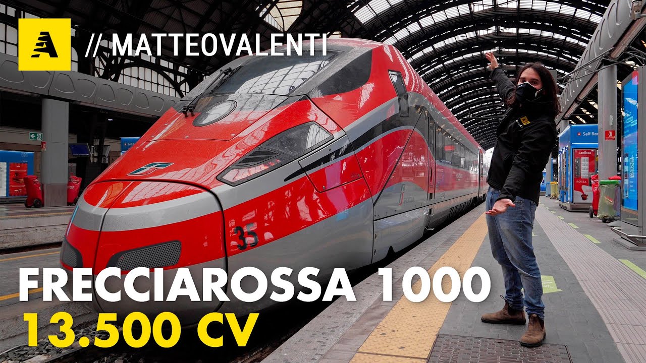 I segreti del FRECCIAROSSA 1000 | Come si guida un TRENO ad ALTA VELOCITÀ da 35 mln €