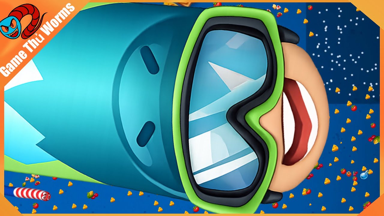 🐍Wormszone.io 🔥#347💥Bữa tiệc bánh ngọt vs trái cây👹Top 1 trên bản đồ 💯