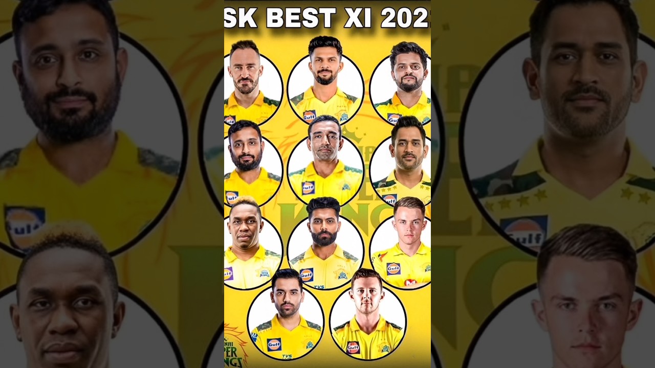 CSK 2021 Best Playing XI 😱😱 #ipl #ipl2026 #csk #cskfans