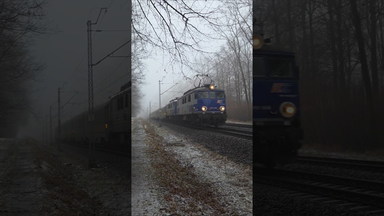 EP07-1048 IC66100 Heweliusz z Jeleniej G&oacute;ry do Gdyni + EP07-1055 IC6508 Pomorzanin 08.02.26 Tarnawa