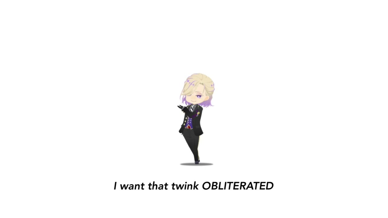 This is NOT Vil’s Overblot theme from Twisted Wonderland this is a makeup tutorial