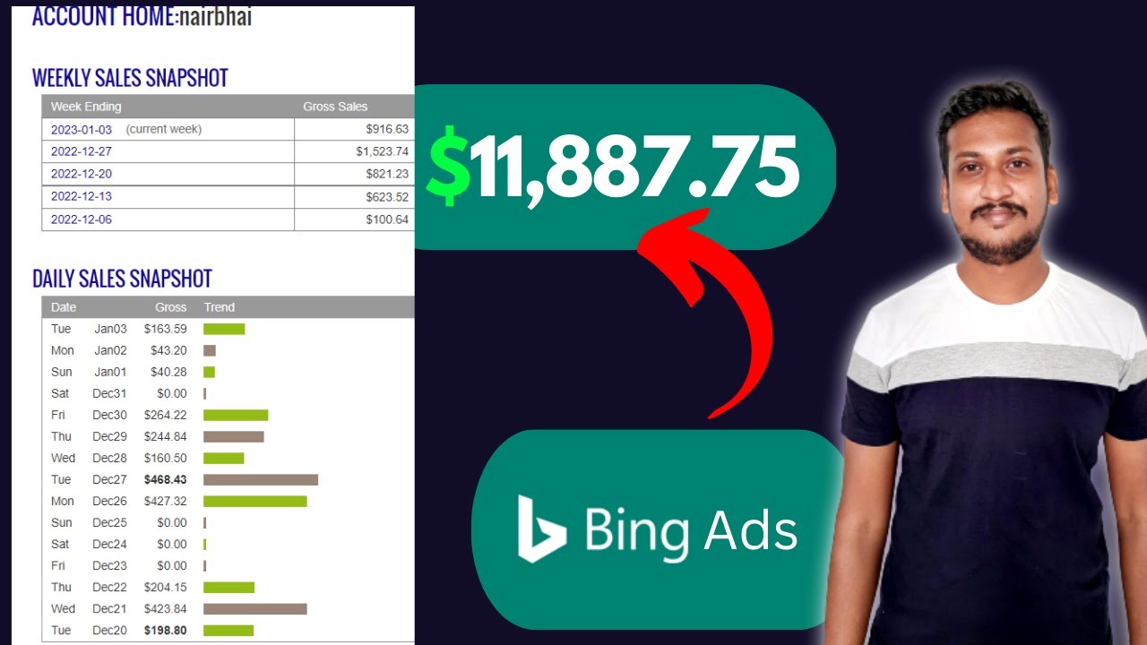 How I Made Sales with Bing Ads And Clickbank with Proof (Strategy Revealed) | Affiliate Marketing