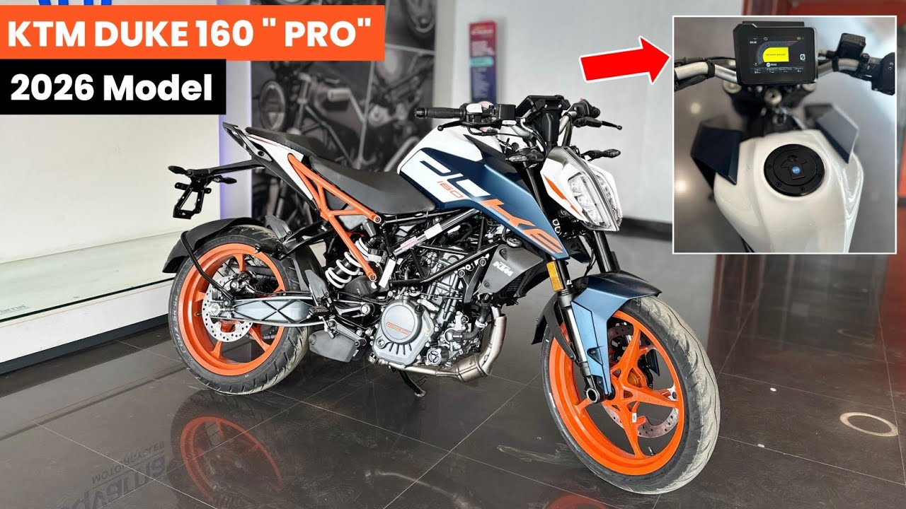 2026 KTM Duke 160 Pro TFT Model - First Look  💥3 New Update | Mileage | Top Speed | Duke 160