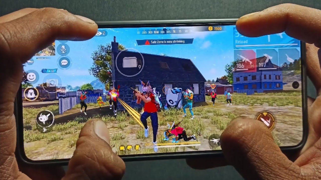 HANDCAM ⚡ Poco X6 Pro Free Fire Gameplay