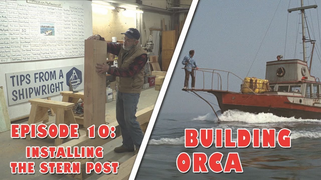Сборка ORCA — Эпизод 10: Установка ахтерштевня