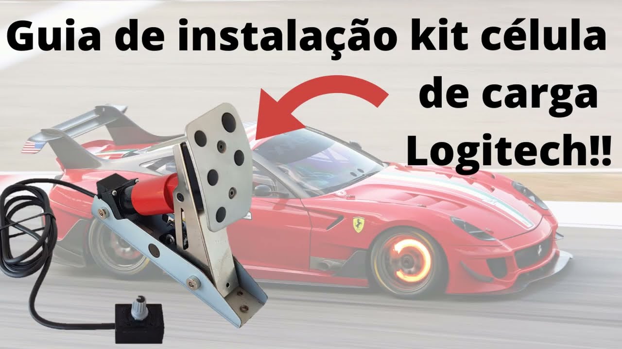 Guia de instalação load cell Logitech
