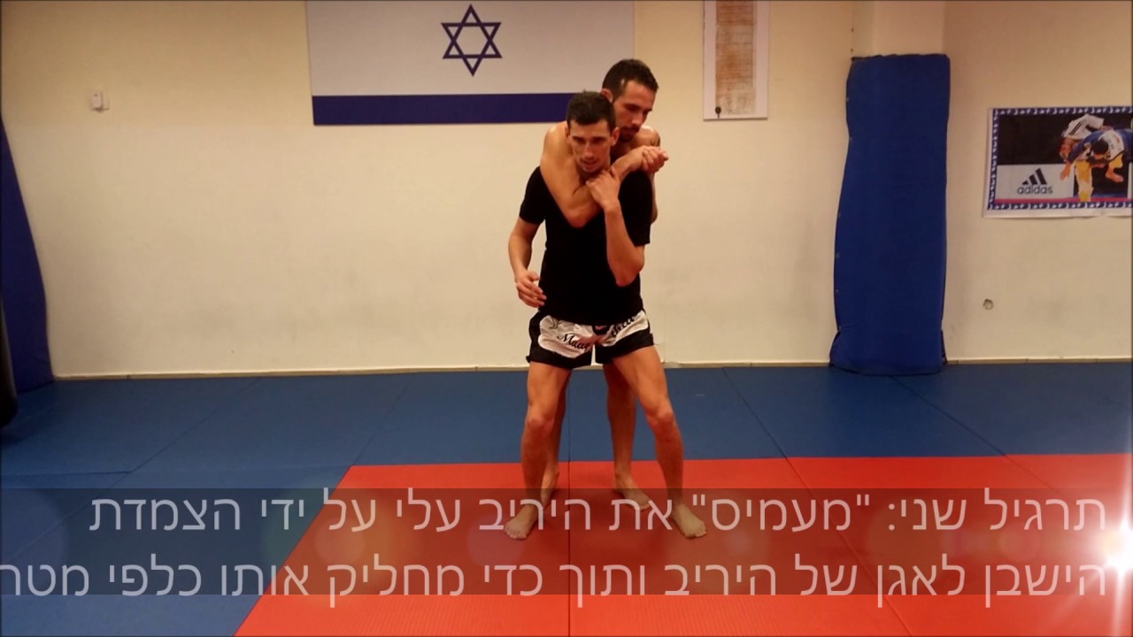 שלוש יציאות מחניקה אחורית בעמידה (קרב מגע , ג'ודו , ג'ו ג'יטסו )
