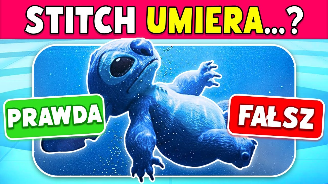 Quiz LILO & STITCH 🎬💙 Czy Uda Ci Się Odpowiedzieć Na Wszystkie 40 Pytań? 🐨