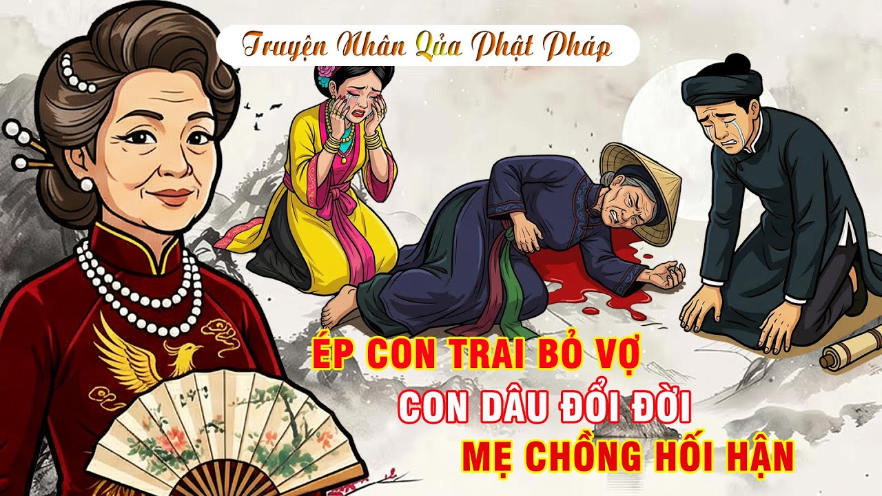 Mẹ Chồng Tham Lam | Ép Con Trai Bỏ Vợ Hiền Để Rước Tiểu Tam Giàu | Chuyện Nhân Quả Phật Pháp