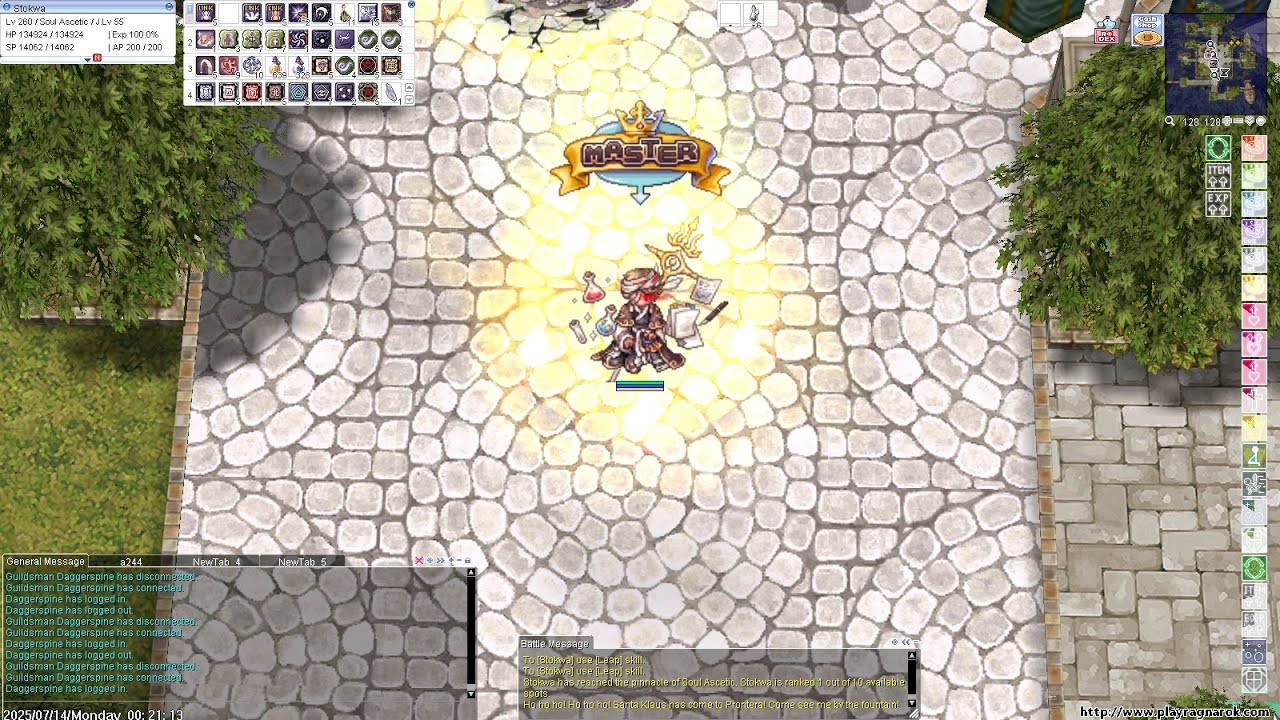 iRO Thor: Top 1 Soul Ascetic - Stokwa (Jumping Tiger Combo)