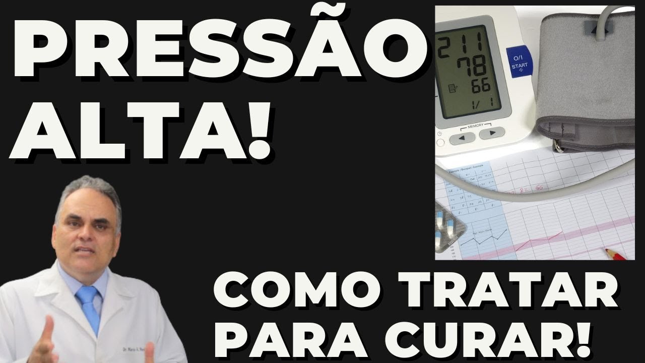 Pressão alta! Como realmente tratar para curar!