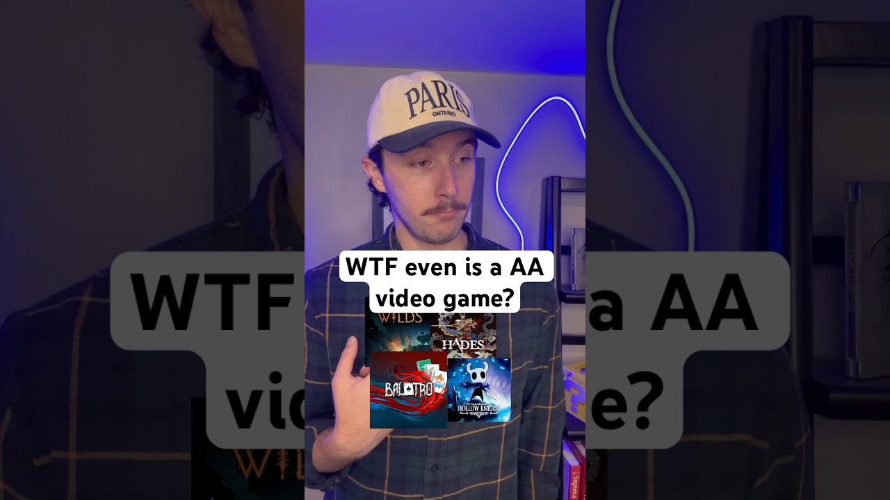 Wtf even is a AA game? 🤔 #gamingshorts #gaming #indiegames #pcgaming #videogames