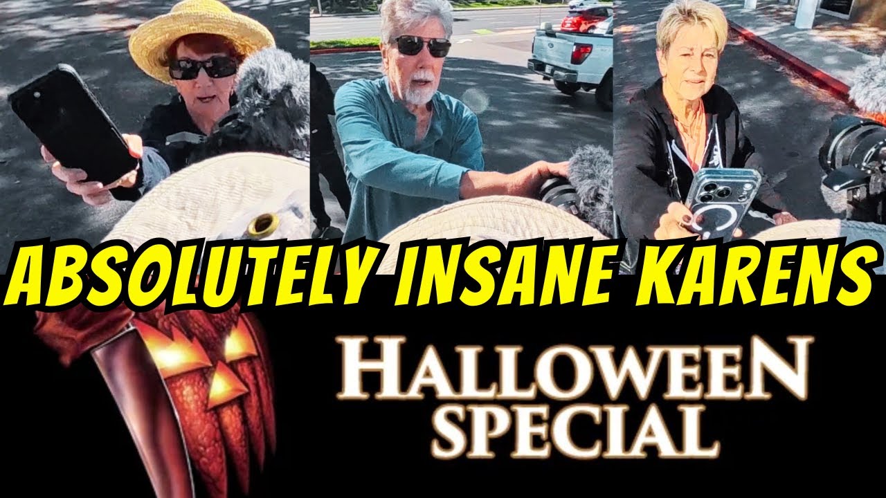 Absolutely Insane Karens Halloween SILENT Special - Freedom of the Press - First Amendment Audit