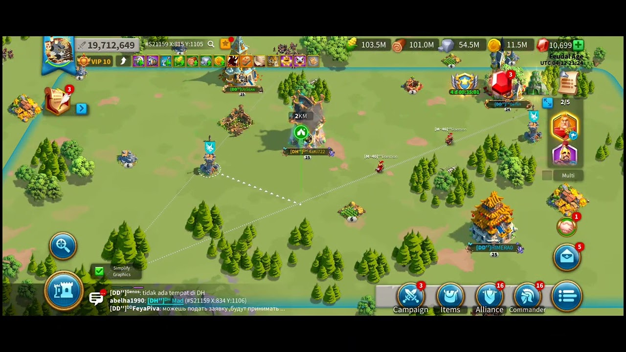 PASS 4 OPEN!!! 3344 & 3351 VS 3340 |#riseofkingdoms