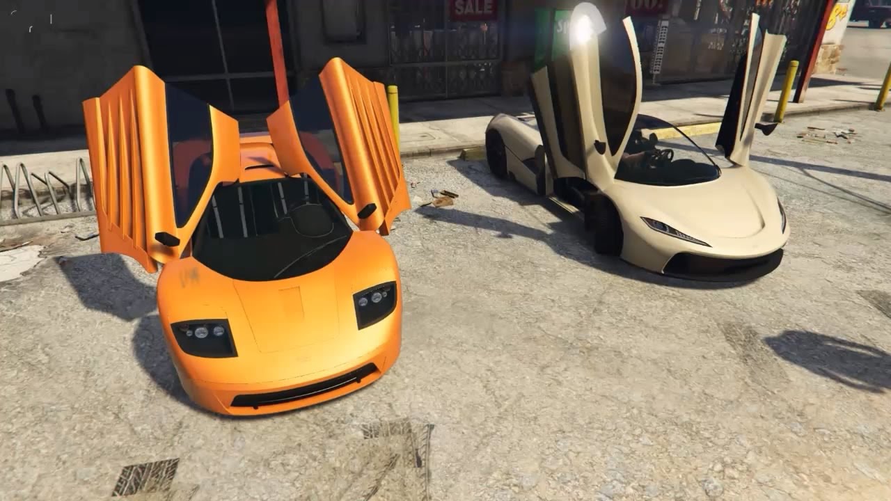 GTA 5 Online - Progen GP1 vs Progen T20 Dragrace