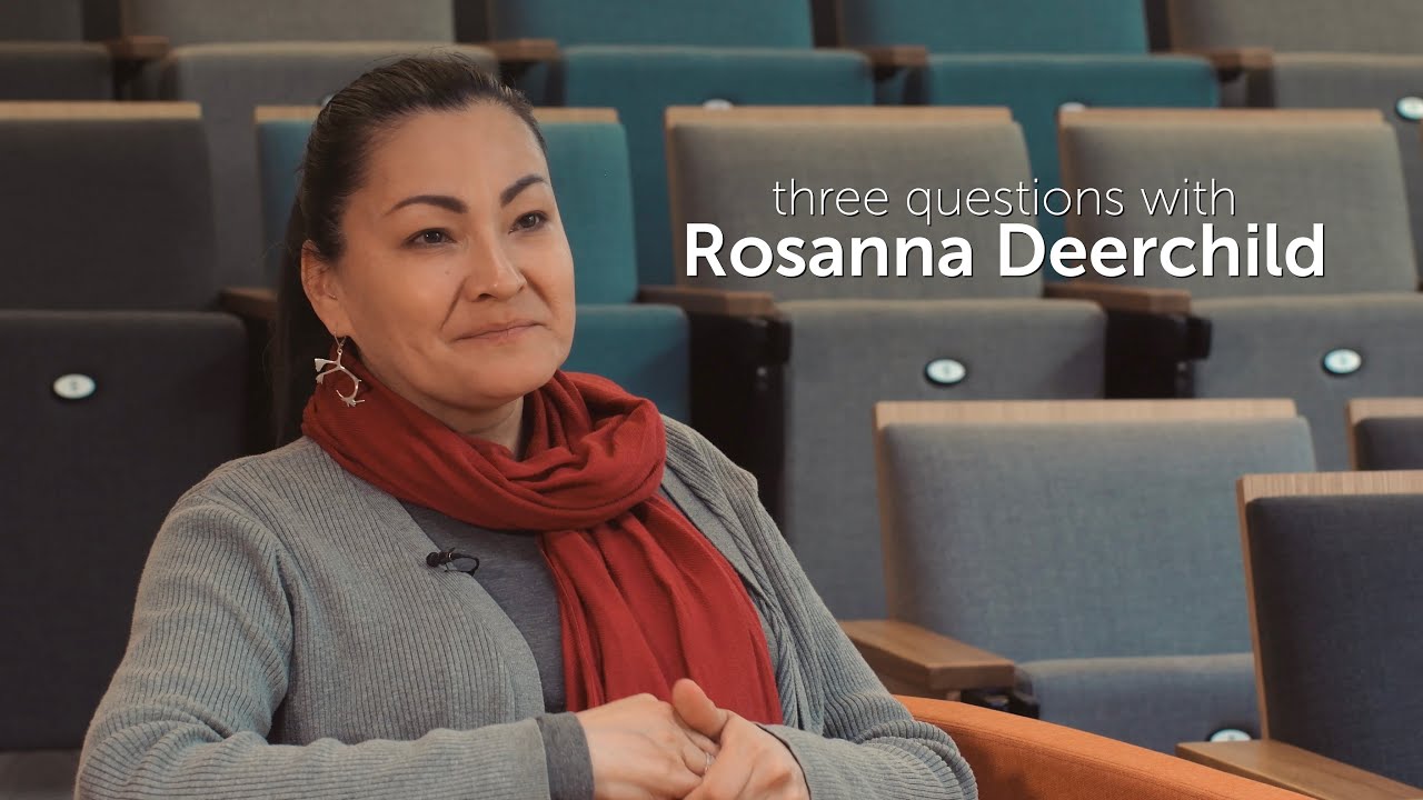 Three Questions with Rosanna Deerchild