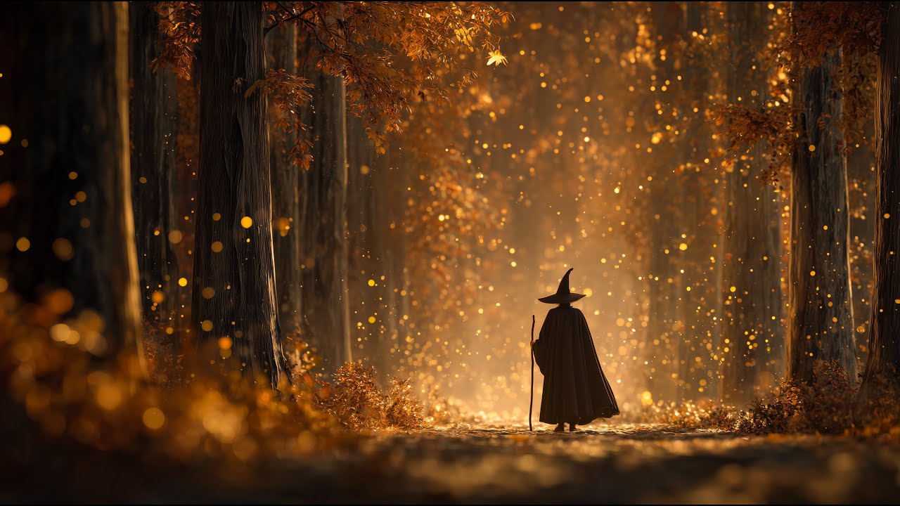 The Wizard’s Journey Through the Golden Forest | Medieval Fantasy Music for Focus & Relaxation