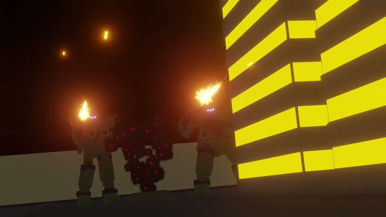 [Blender] Mobile Suit Action animation test