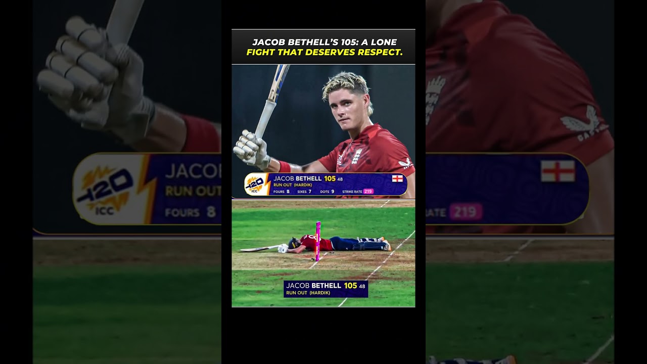 || A Fighting 105 by Jacob Bethell || Jacob Bethell Played His Heart Out &ndash; 105 to Remember. ||