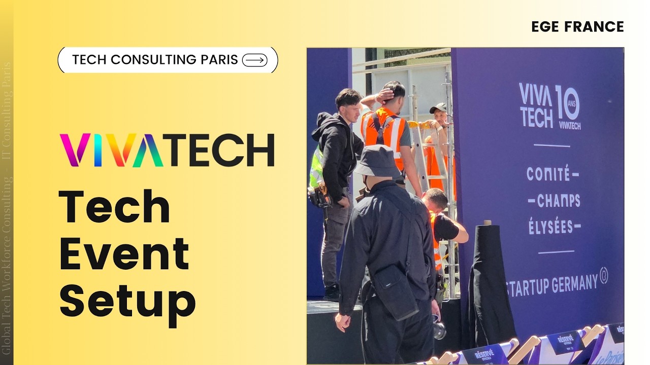 Vivatech 2026 Paris | Empty Before Crowd Global IT Event Snapshot | EGE FRANCE Consulting