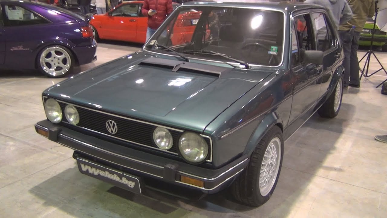 Volkswagen Golf Mk1 GX (1983) Exterior and Interior in 3D