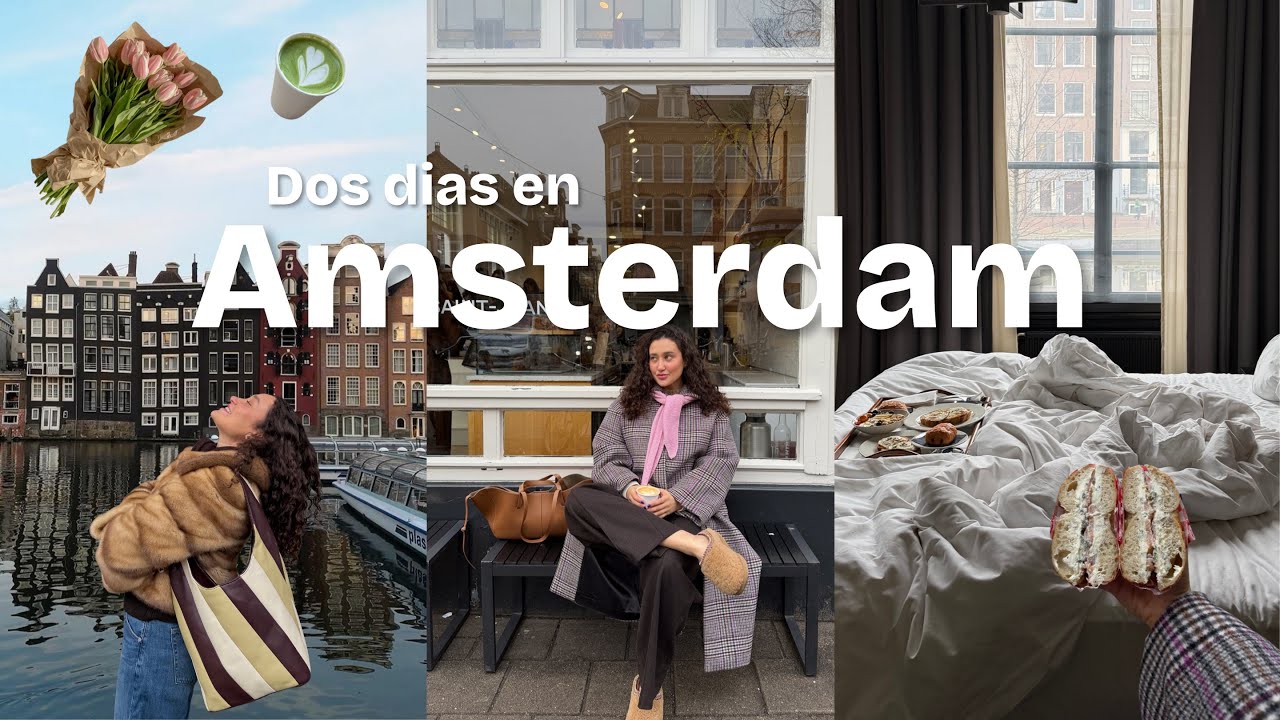 48 horas en Amsterdam | Cafes, concept stores, caminatas largas y muchaaaa comida 🌷🇳🇱☕️