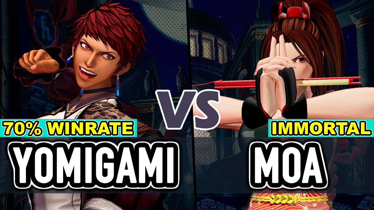 KOF XV ▰ YOMIGAMI (Vice/Najd/Ángel) vs MOA (Mai/Athena/Maxima) ▰ The King of Fighters XV