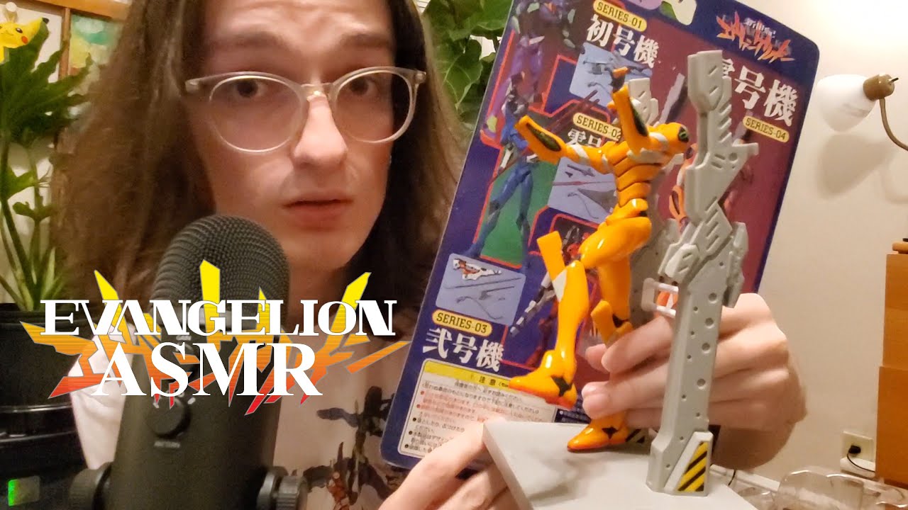 ASMR Neon Genesis Evangelion Unboxing