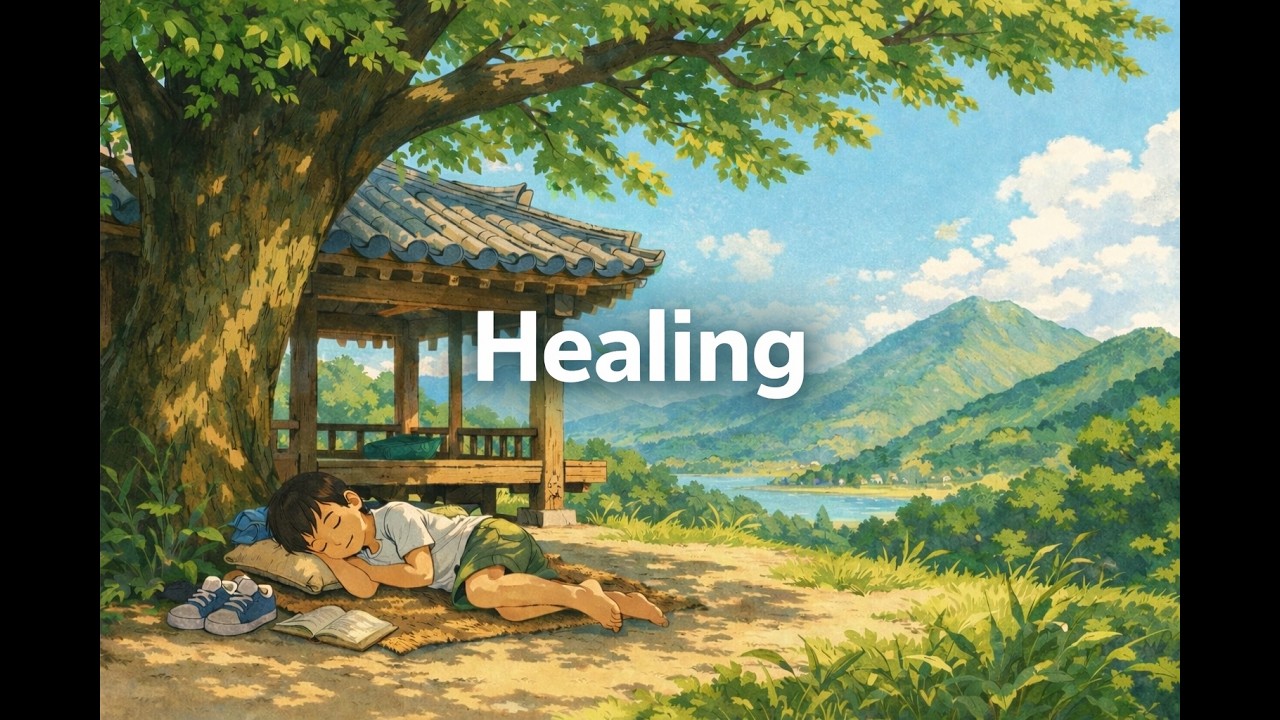 낮잠자고 싶어졌어 ~🌿 나무 그늘 낮잠 사운드 🌞 마음이 편안해지는 힐링 음악