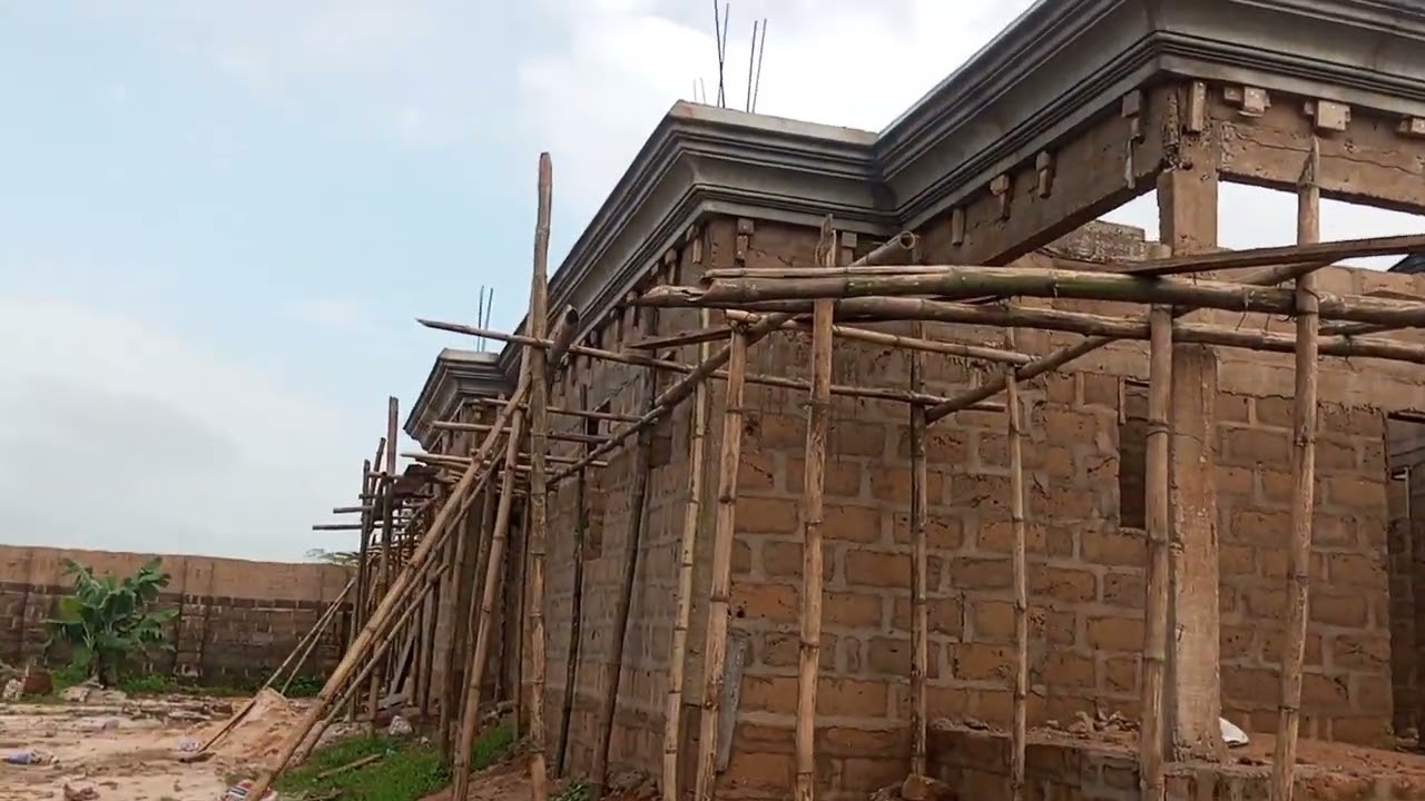 Done with this precast parapet in Edo State Airport road Nigeria, +2347017808282.