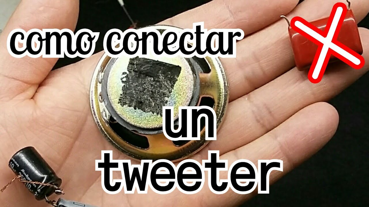 como conectar un tweeter