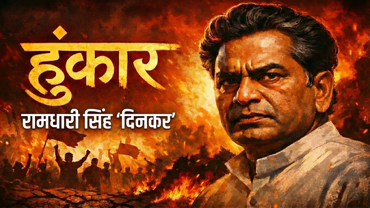 हुंकार | रामधारी सिंह ‘दिनकर’ | जब कविता हथियार बनी | हिंदी साहित्य