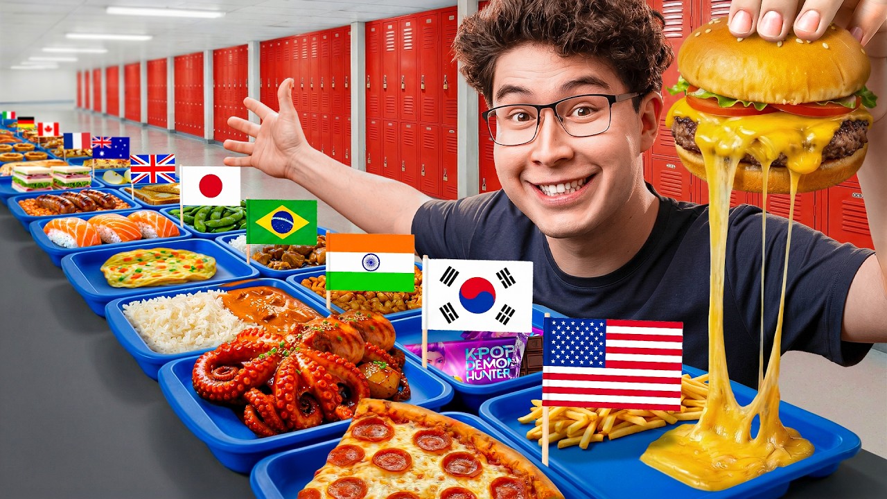 I Ate School Lunch From Every Country