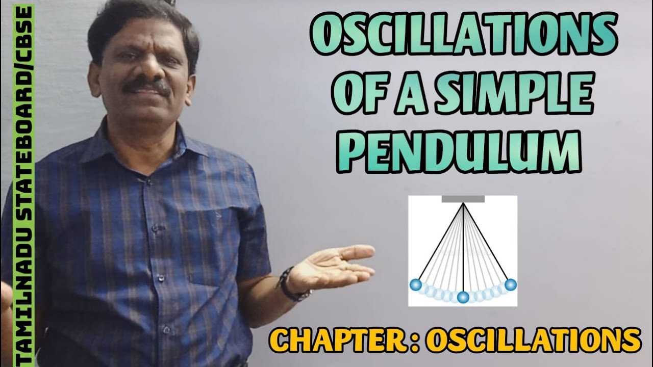XI PHYSICS: OSCILLATIONS : Oscillations of a Simple pendulum