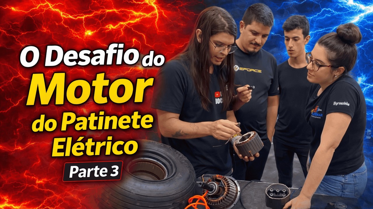 Fui aprender mais sobre motores de Mobilidade Elétrica ⚡