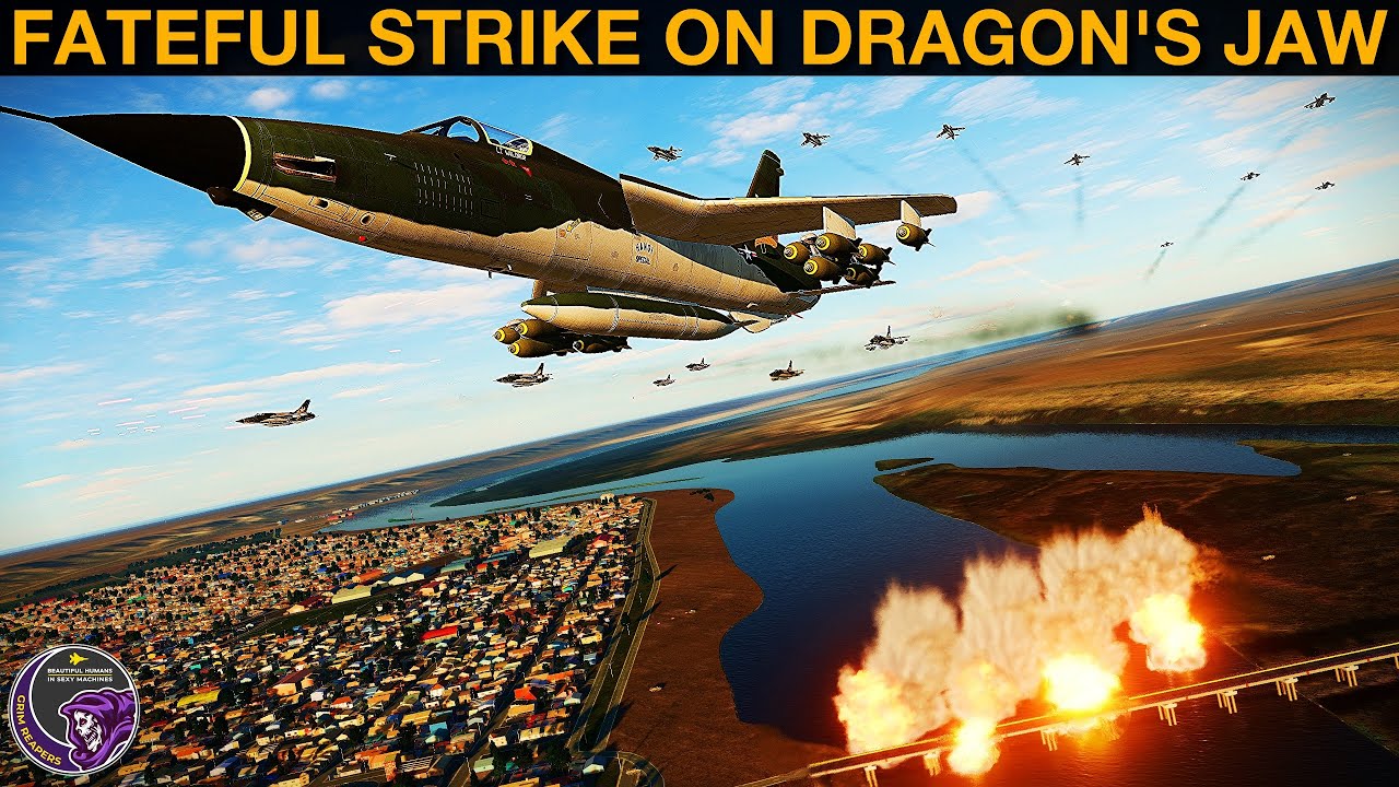 1965 Operation Rolling Thunder: Strike On Dragon's Jaw Bridge During Vietnam War | DCS