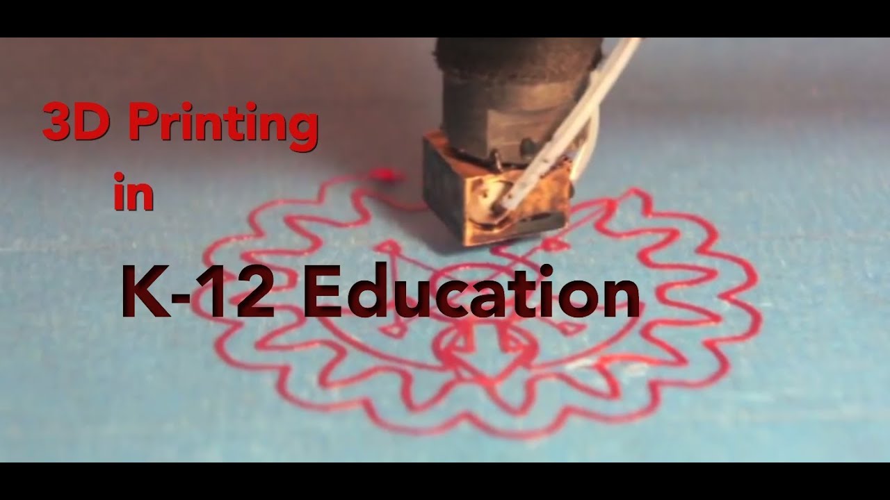 3D Printing in K-12 Education:  Part 1