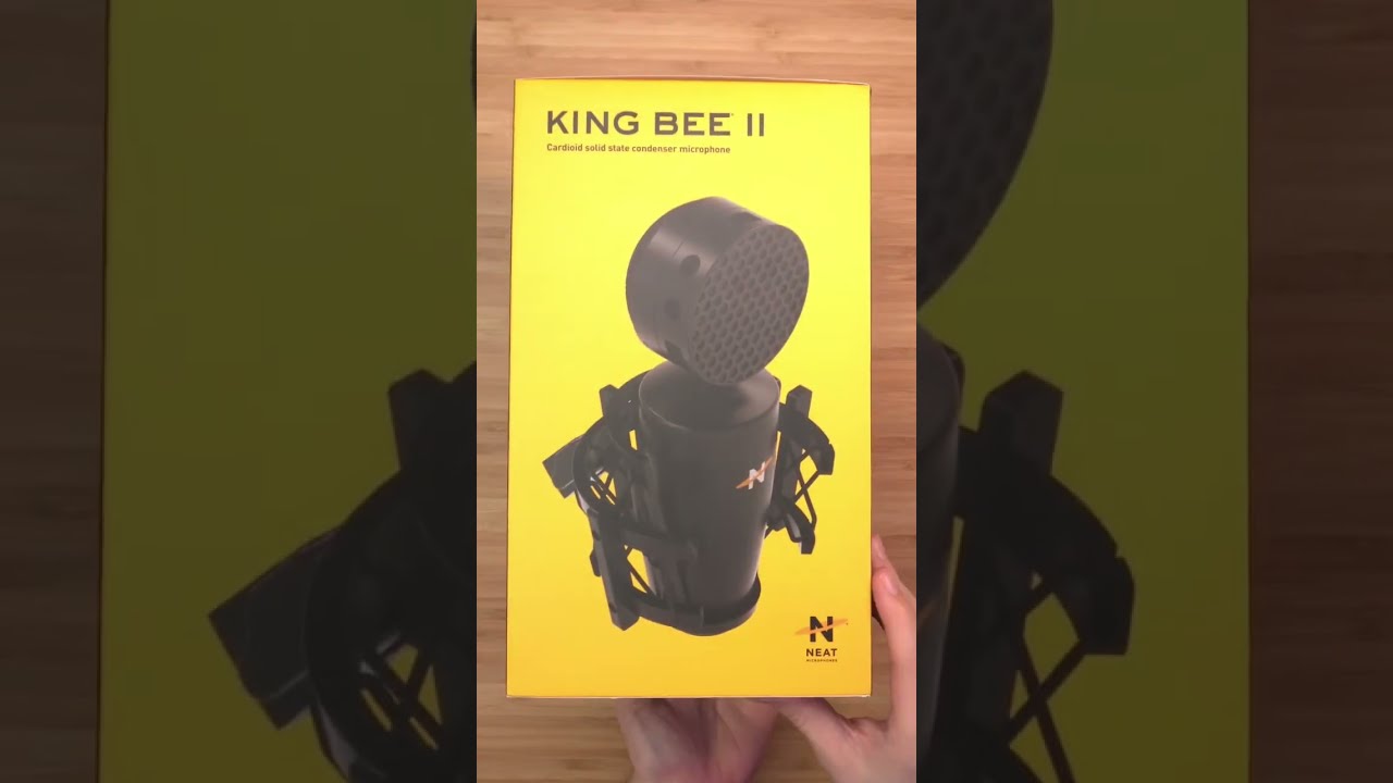 Neat King Bee II Cardioid Solid State Condenser XLR Microphone