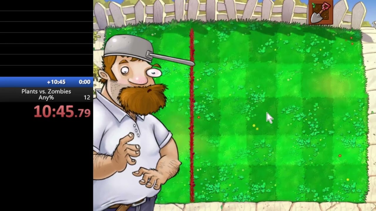 Plants vs Zombies Speedrun any%