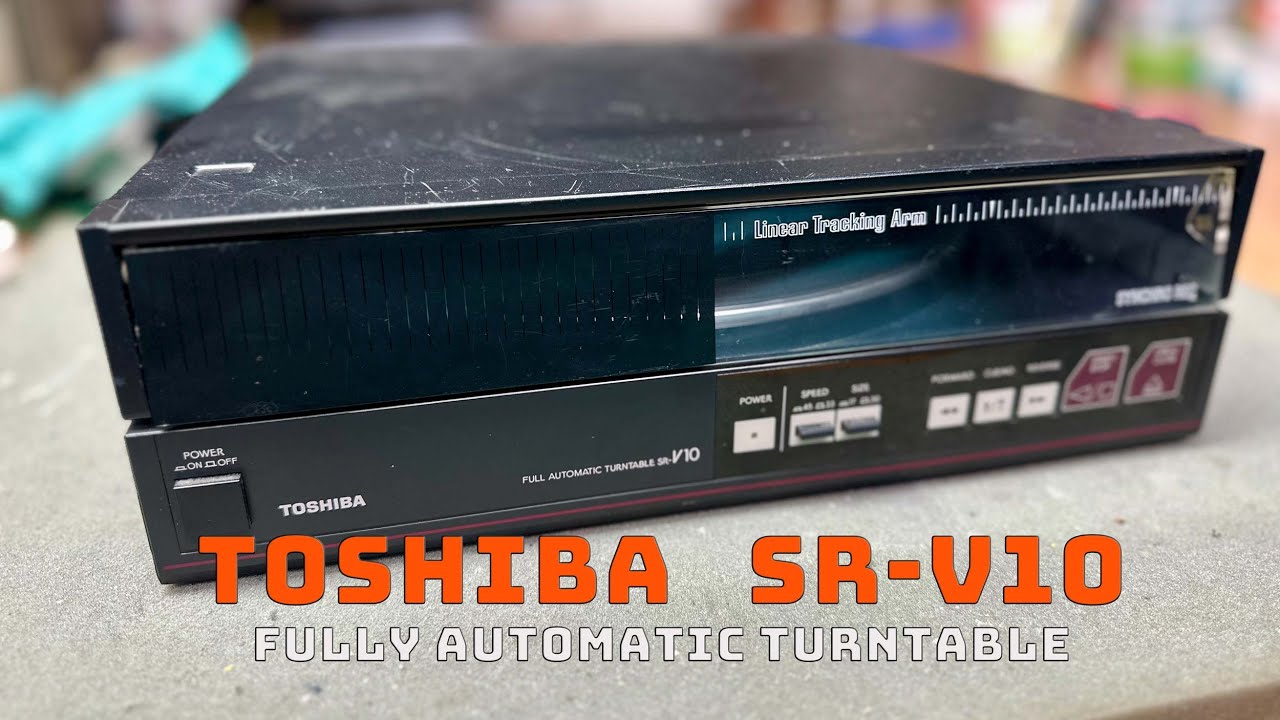 Toshiba SR V10 Fully Automatic Turntale