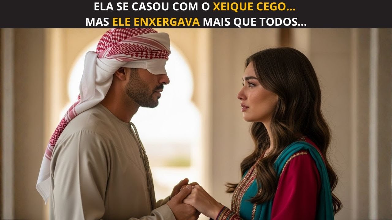 Ela se Casou Com o Xeique CEGO... Mas Ele ENXERGAVA Mais que Todos...